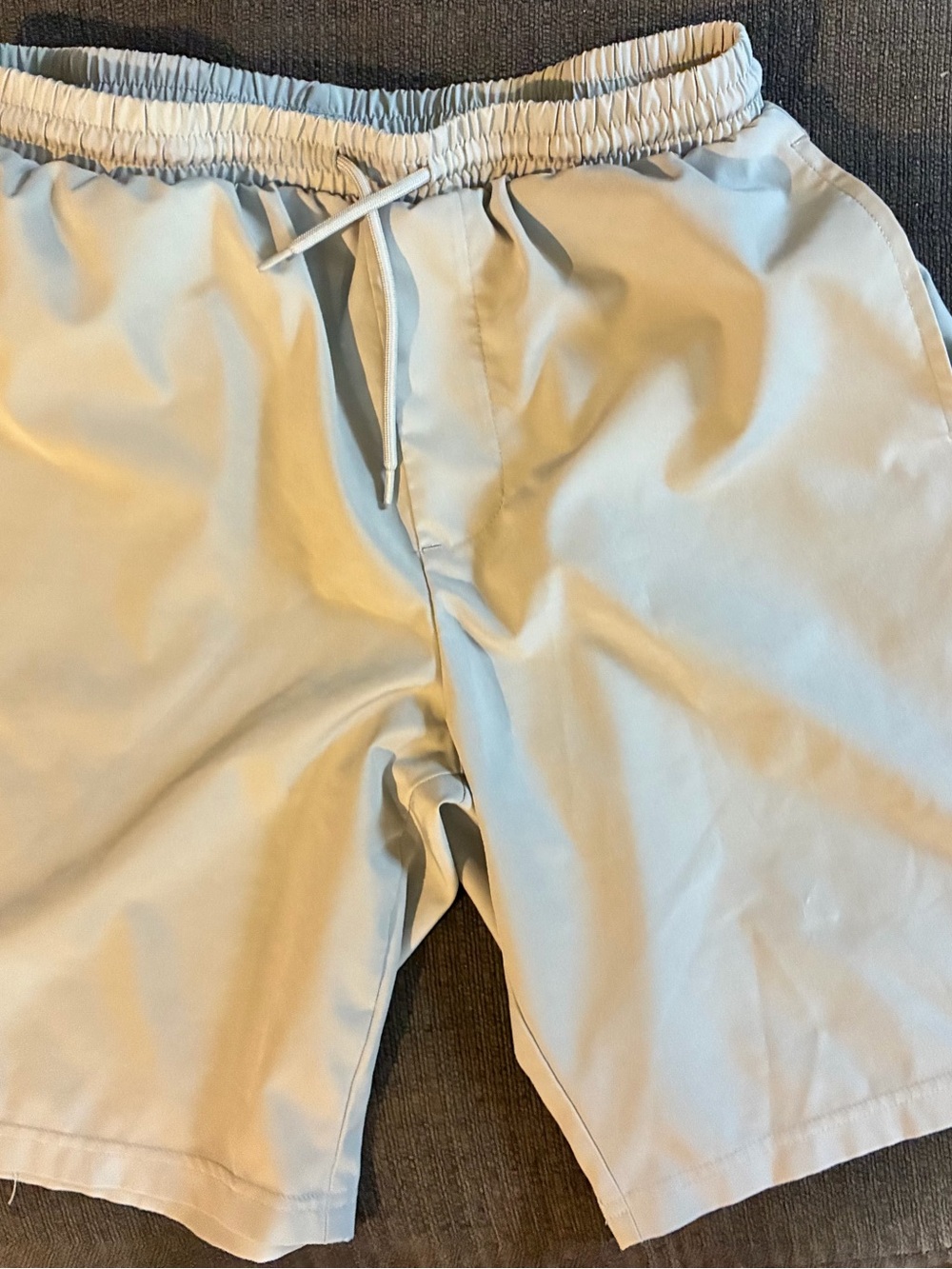 Champion Gray Drawstring Athletic Shorts